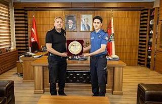 Başkomiser Özen’e veda töreni