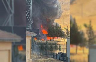 Batman OSB’de fabrika yangını