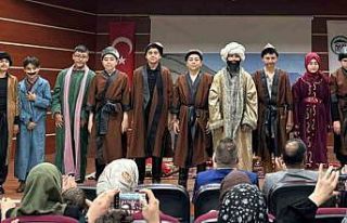 Bayburt’ta öğrenciler Dede Korkut’un hikayelerini...