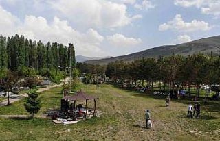 Bayburt’ta piknik alanları doldu