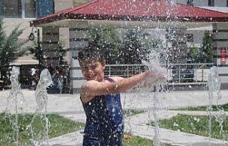 Bayburt’ta sıcaklıklar artmaya başlıyor