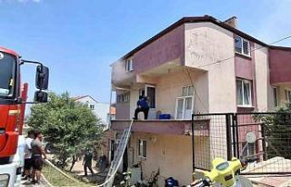 Bayram günü evleri yandı