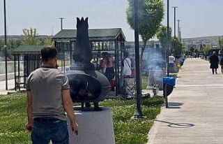 Bayramın 3’üncü günü Sincan Park’ta mangal...