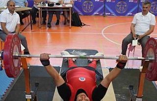 Bedensel engelli sporcular, Türkiye Şampiyonası’nda...