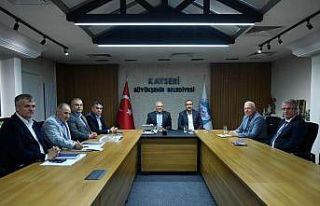 Belediye başkanları yatırımları değerlendirdi