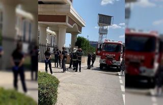 Benzinli intihar teşebbüsünü ekipler engelledi