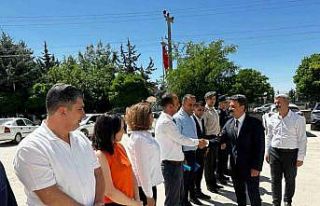 Besni Kaymakamı Ahmet Oğuz Aslan görevine başladı