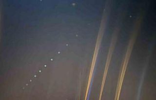 Besni semalarında starlink uyduları görüntülendi