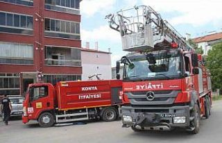 Beyşehir ve Hüyük’te yangın