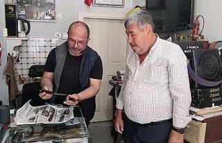 Bıçak bileyicilerin bayram yoğunluğu