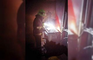 Bilecik’te bir alışveriş merkezinden yükselen...