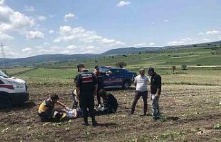 Bilecik’te uçak kazası