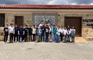 Bilim merkezi öğrencileri Hadrianopolis’i gezdi