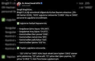 Bingöl’de aranan 390 şüpheli yakalandı
