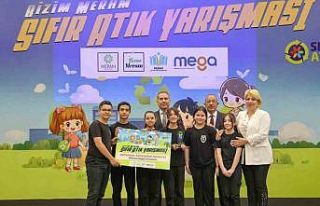 ‘Bizim Meram Sıfır Atık Yarışması’ ödülleri...