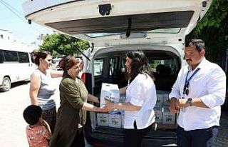 Bodrum Belediyesi ’Halk Süt Projesi’ni sürdürüyor