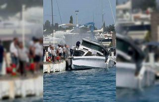 Bodrum’daki marinada patlama: 3 yaralı