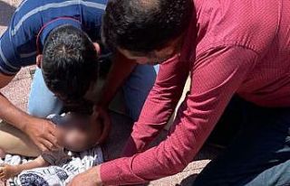 Boğulma tehlikesi geçiren Muhammed bebeği 40 dakikalık...