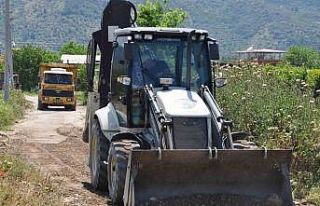 Bozdoğan Belediyesi’nden ova yollarına bakım