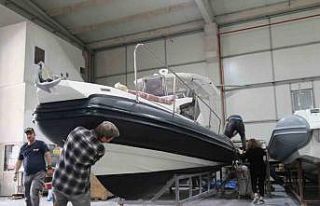 Bozkırın ortasında üretilen tekneler uluslararası...