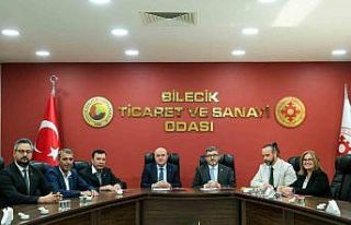 BŞEÜ ile Bilecik TSO arasında iş birliği toplantısı