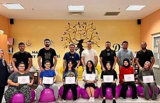 Bu kez baba adayları da eğitime katıldı