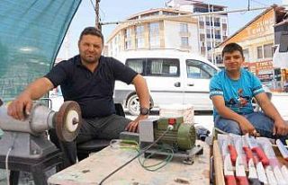 Burdur Gölhisar’da Kurban Bayramı öncesi bıçak...