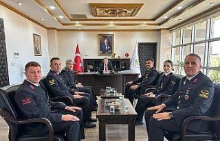 Burhaniye’de jandarma teşkilatı Kaymakam Memiş’i...