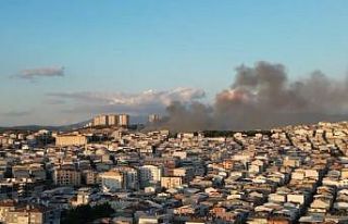 Bursa’da çöplükteki yangın şehrin her yerinden...