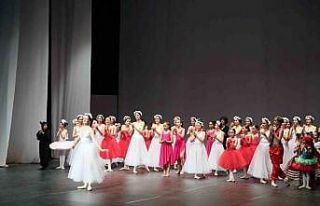 Büyükşehir Bale öğrencilerinden yılsonu gösterisi