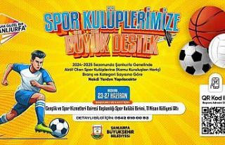 Büyükşehir Belediyesinden spor kulüplerine 8 milyon...