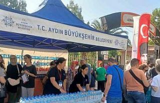 Büyükşehir, sınava giren öğrencileri unutmadı