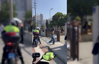 Çanakkale’de sınava geç kalan öğrencileri polis...