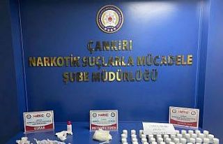 Çankırı’da uyuşturucuyla yakalanan 2 şüpheli...