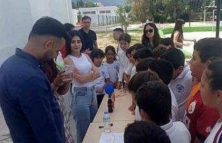 Çatalköy’de üniversitelilerden ilham veren eğitim...