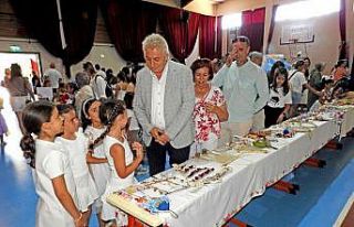 Çeşme’de, öğrencilerden geri dönüşüme duyarlı...