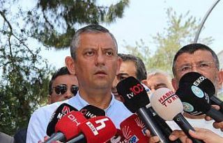 CHP Lideri Özel gündemi değerlendirdi