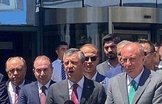 CHP lideri Özel’den Memleket Partisi’ne ziyaret