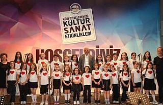 Çocuk korosundan unutulmaz konser