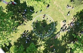 Çocuklar unutulmaz bir gün yaşadı