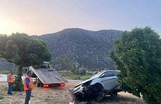 Çorum’da iki otomobil çarpıştı: 2 yaralı