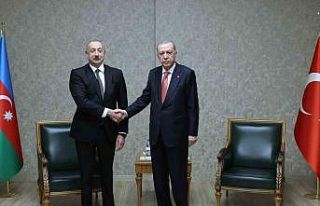 Cumhurbaşkanı Erdoğan, Azerbaycan Cumhurbaşkanı...
