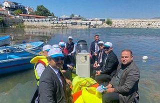 Cumhurbaşkanlığı DDK Heyeti, Eğirdir Gölü’nde...