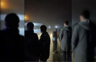 Demirkapı Yaylası’nda sisten yönlerini şaşıran...