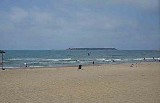 Denizde kaybolduğu iddia edilen genci arama çalışmaları...