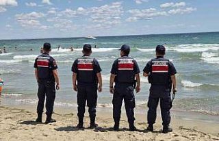 Denize giriş yasaklandı: Jandarma karadan, sahil...