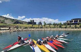 Denizi olmayan Erzincan’da kano heyecanı