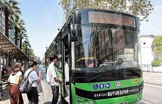Denizli’de şehir içi ulaşıma zam geldi