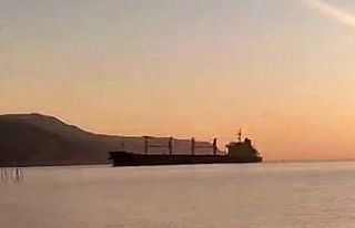 Dev gemi böyle karaya oturmuş: O anlar kamarada