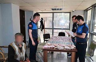 Dilencinin üzerinden 20 bin TL çıktı, zabıta...